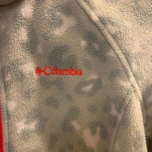 Girls Columbia Zip Up